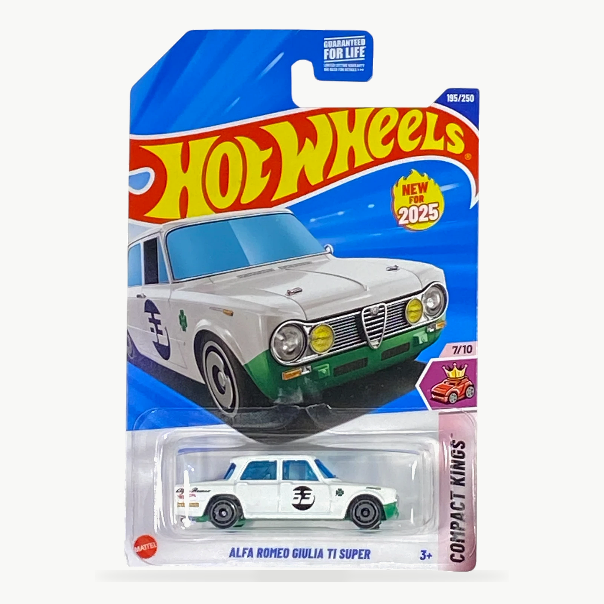 Hot Wheels Alfa Romeo Giulia TI Super | Compact Kings Series 7/10 Main image