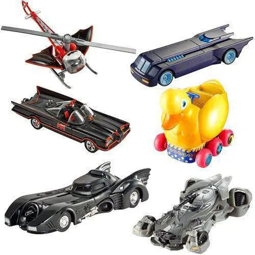 Hot Wheels Batman 1:50 Scale Vehicle - Select Figure(s) - Collectors World Toys Hover Image