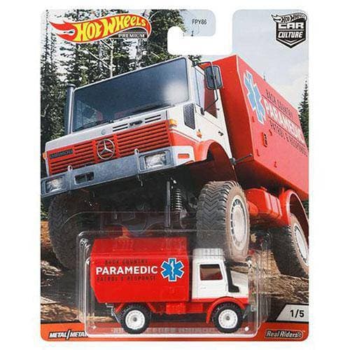 Hot Wheels Car Culture All Terrain - 1/5 '88 Mercedes Unimog U1300 Main image