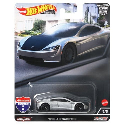 Hot Wheels Car Culture American Roads - Select Vehicle(s) 5 5 Tesla Roadster