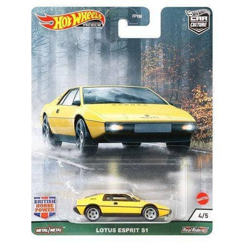 Hot Wheels Car Culture British - Select Vehicle(s) 4 5 Lotus Espirit S1