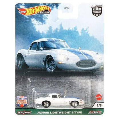 Hot Wheels Car Culture British - Select Vehicle(s) 2 5 Jaguar Lightweight E-Type