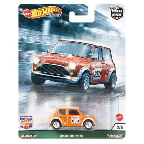 Hot Wheels Car Culture British - Select Vehicle(s) 3 5 Morris Mini