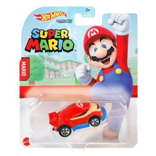 Hot Wheels Character Cars Super Mario - Select Vehicle(s) Mario