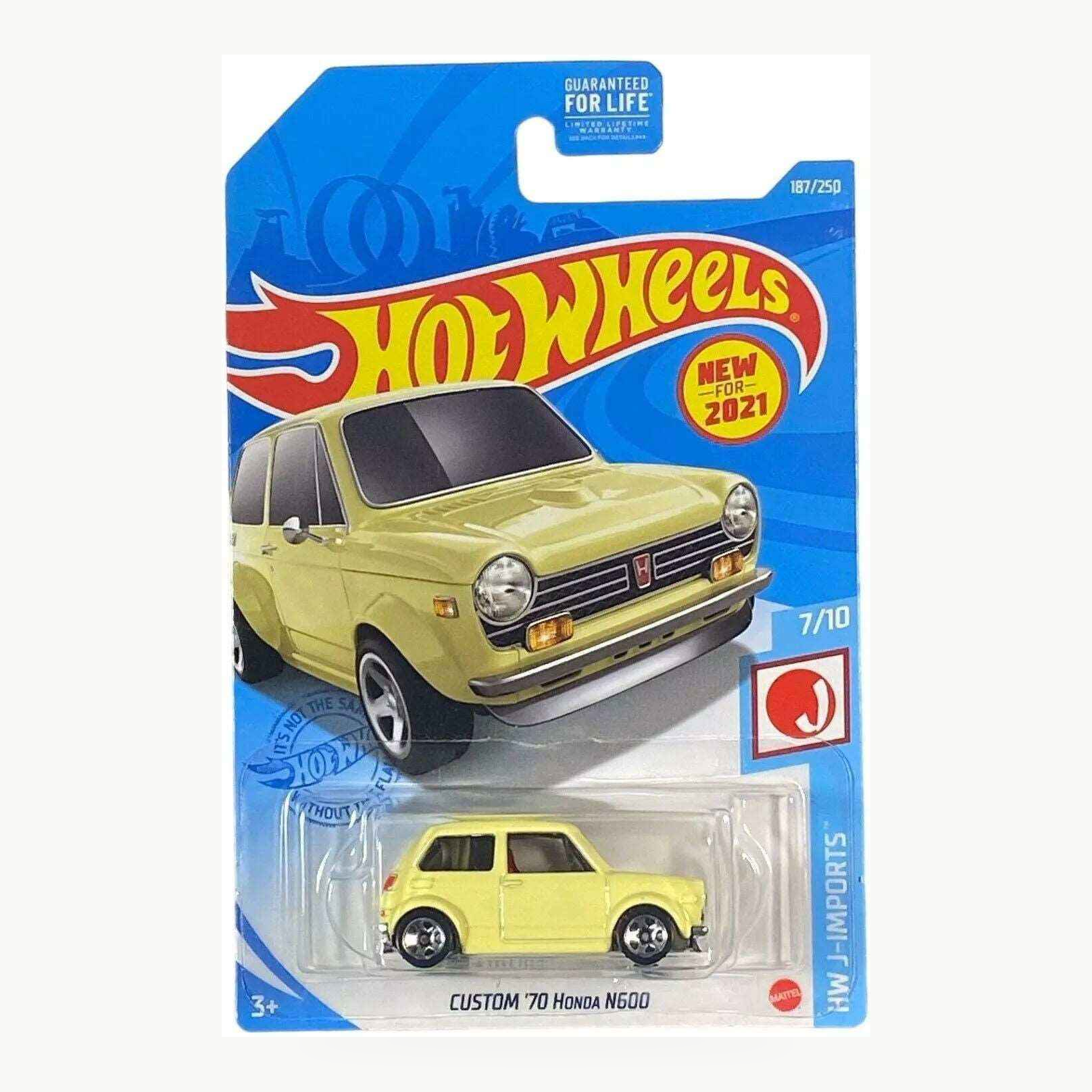 Hot Wheels Custom '70 Honda N600 | J-Imports Series 7/10 Main image