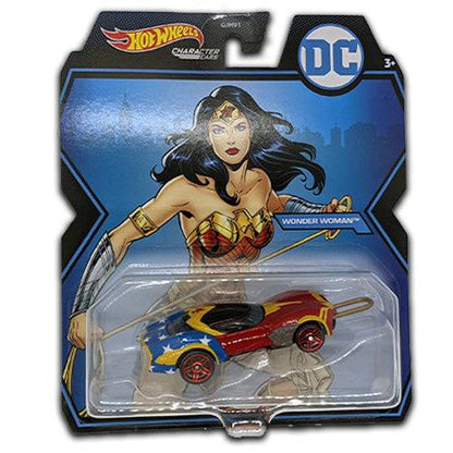 Hot Wheels DC Comics Character Cars - Select Vehicle(s) Wonder Woman
