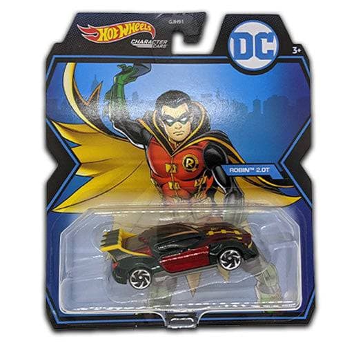 Hot Wheels DC Comics Character Cars - Select Vehicle(s) Robin