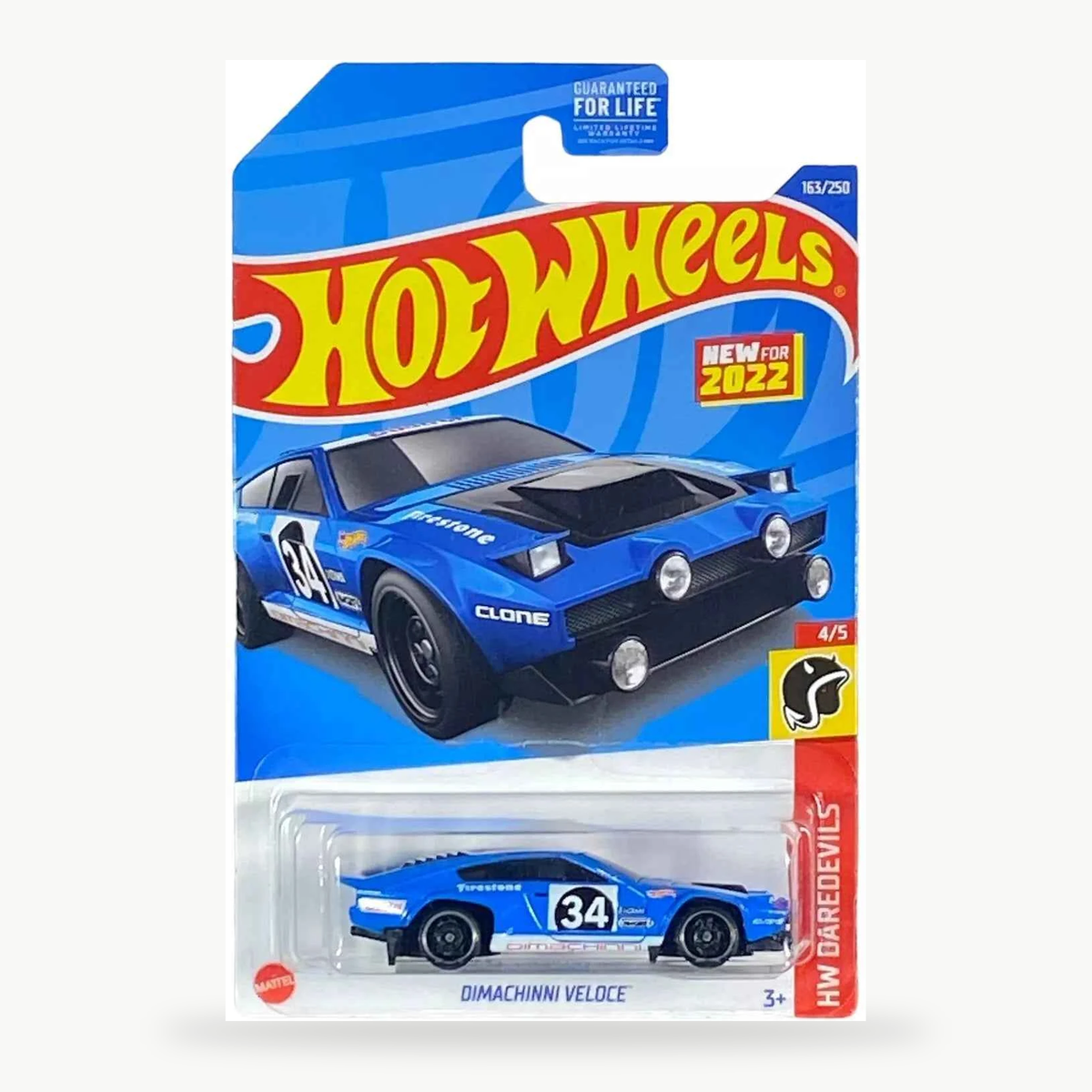 Hot Wheels Dimachinni Veloce | Daredevils Series 4/5 Main image
