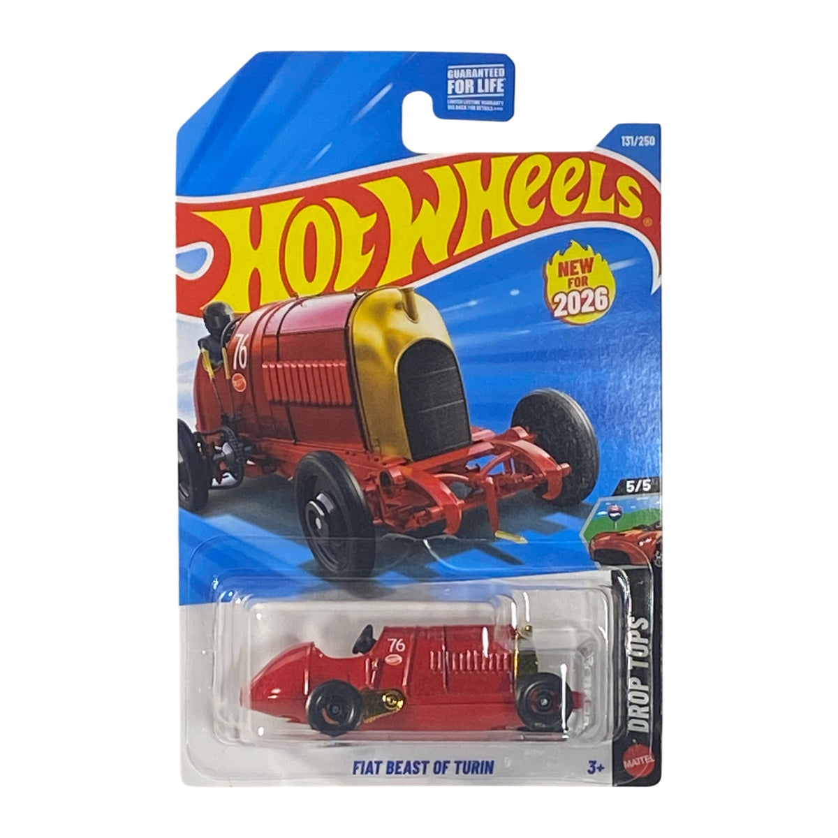 Hot Wheels Fiat Beast of Turin - Drop Tops 5/5 Main image