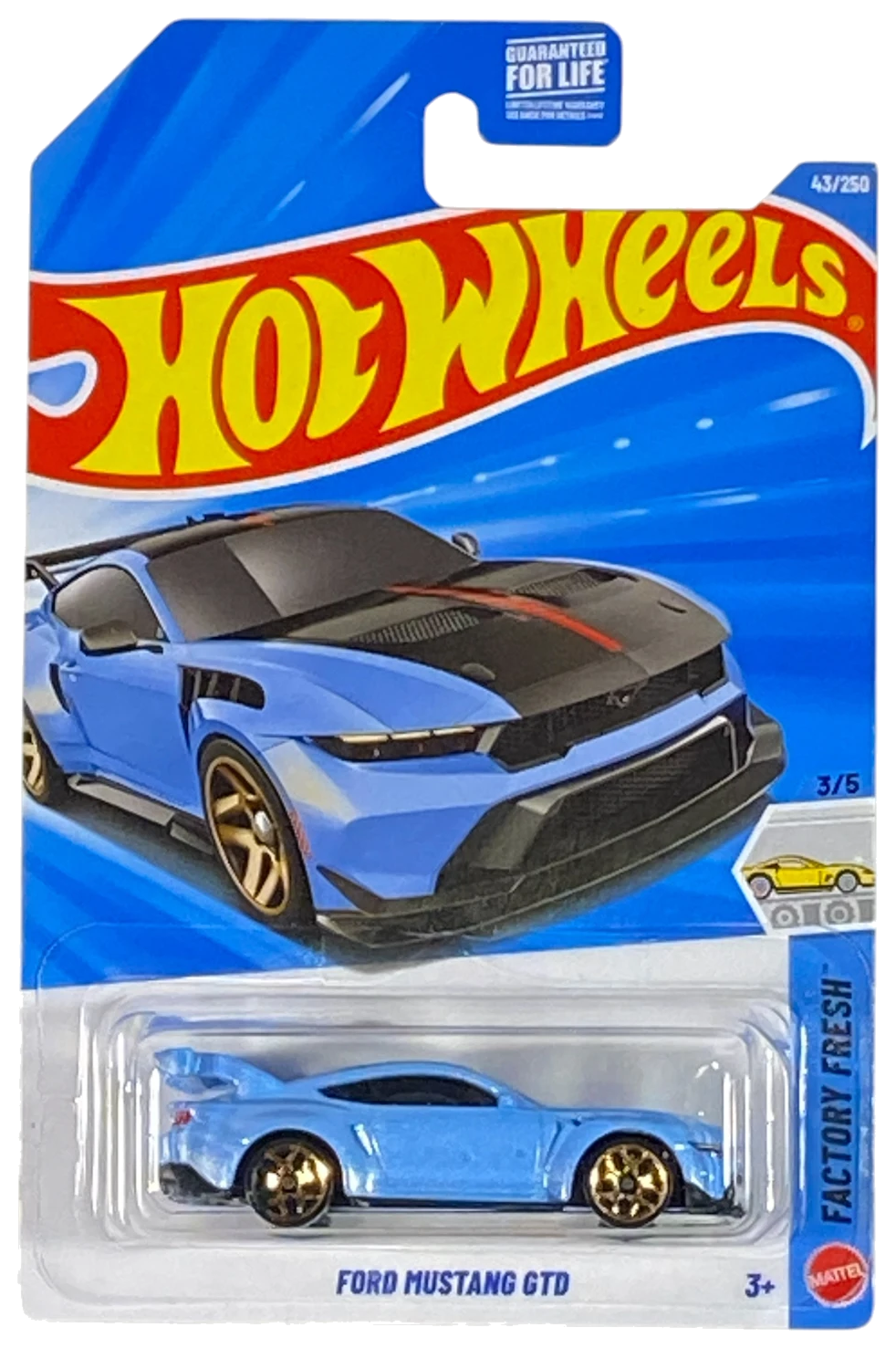 Hot Wheels Ford Mustang GTD | Factory Fresh Series 3/5 Main image