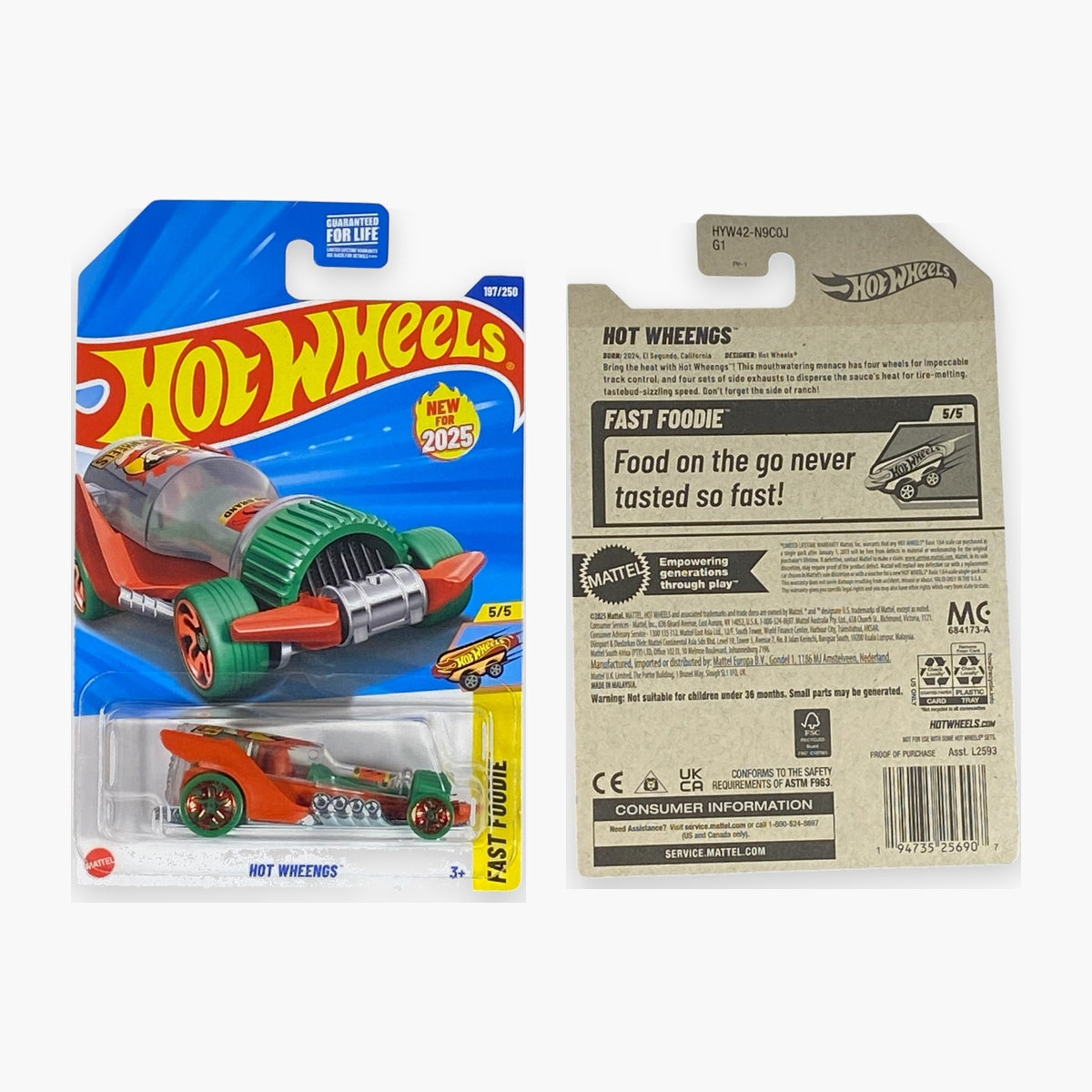 Hot Wheels Hot Wheengs | Fast Foodie Series 5/5
