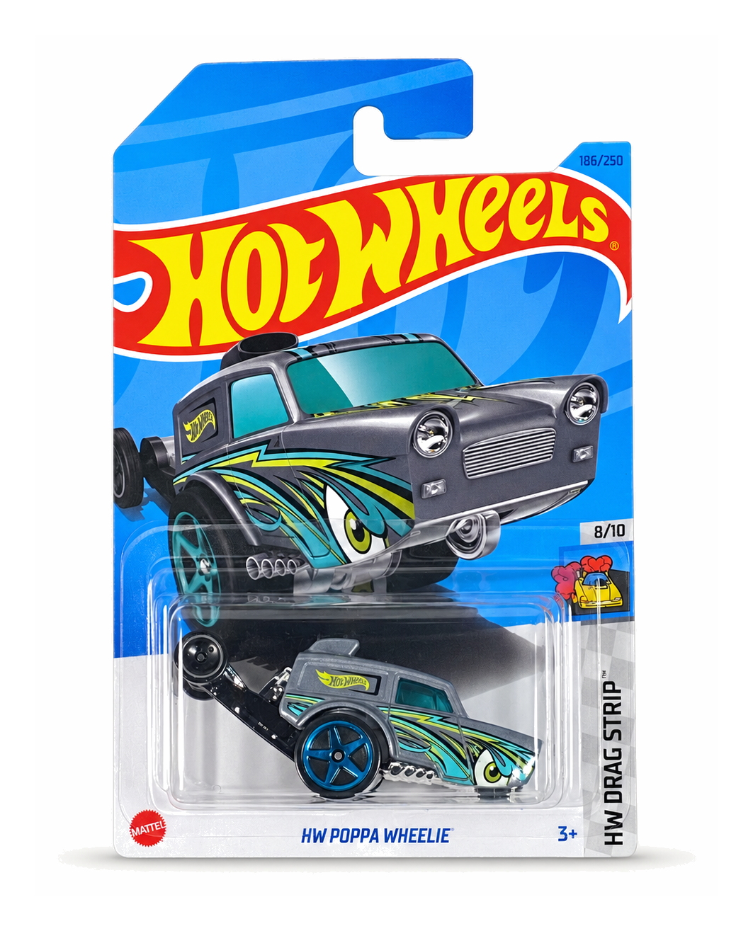 Hot Wheels Poppa Wheelie | Drag Strip Series 8/10 Main image