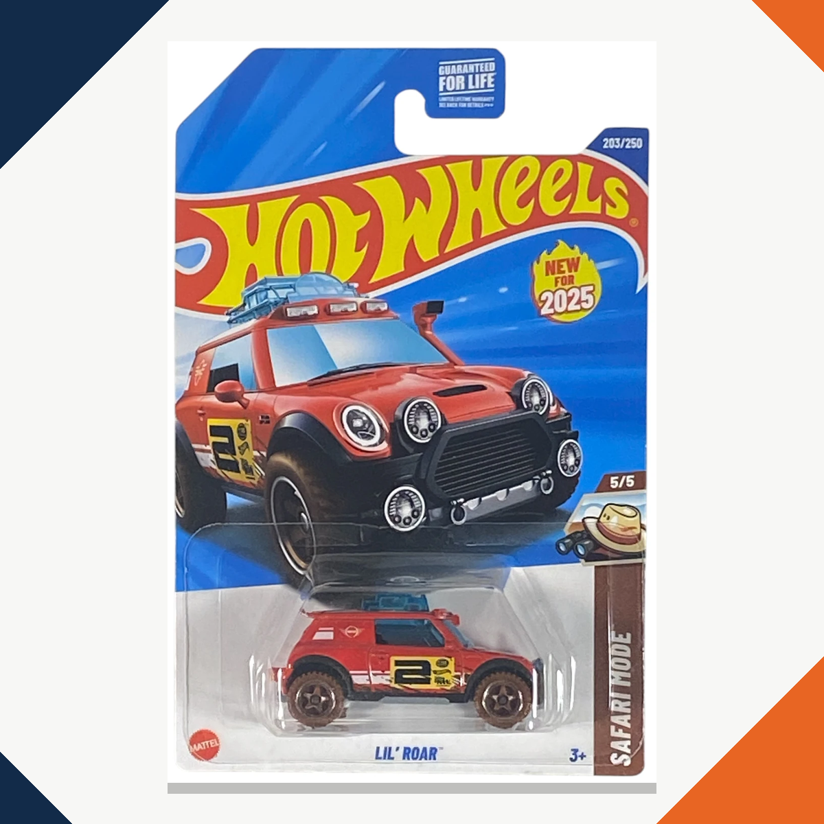 Hot Wheels Lil' Roar Safari Mode 5/5 | Safari Mode Main image
