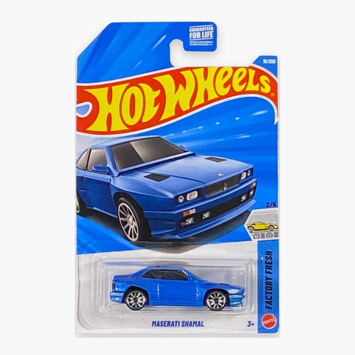 Hot Wheels Maserati Shamal | Factory Fresh Series 2/5 Main image