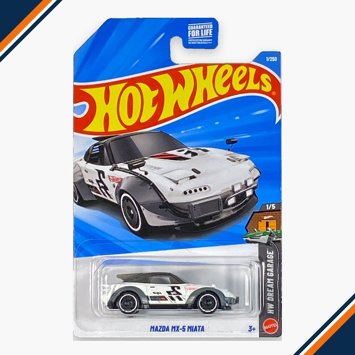 Hot Wheels '15 Mazda MX-5 Miata | Dream Garage Series 1/5 Main image