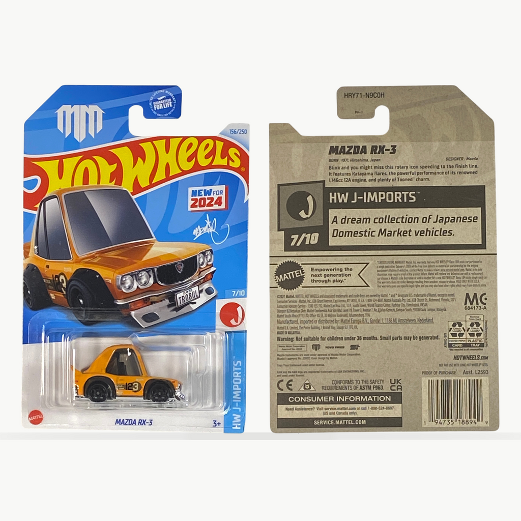Hot Wheels Mazda RX-3 | J-Import Series 7/10