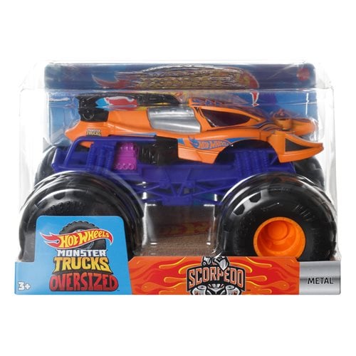 Hot Wheels Monster Trucks 1:24 Scale Vehicle 2024 - Select Vehicle(s) - Collectors World Toys