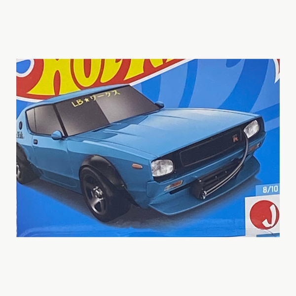 Hot Wheels Nissan Skyline 2000GT-R LBWK | J-Imports Series 8/10