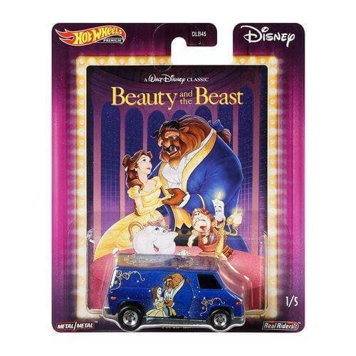 Hot Wheels Pop Culture Disney Classic - Select Vehicle(s) 1 5 Super Van - Beauty & the Beast