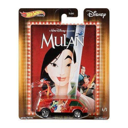 Hot Wheels Pop Culture Disney Classic - Select Vehicle(s) 4 5 Dream Van XGW - Mulan