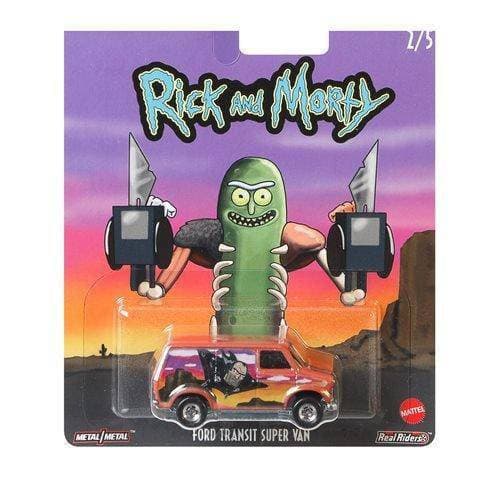 Hot Wheels Pop Culture Rick and Morty - Select Vehicle(s) 2 5 Ford Transit Super Van
