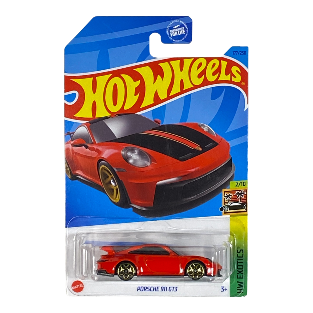 Hot Wheels Porsche 911 GT3 | Exotics Series 2/10 Main image
