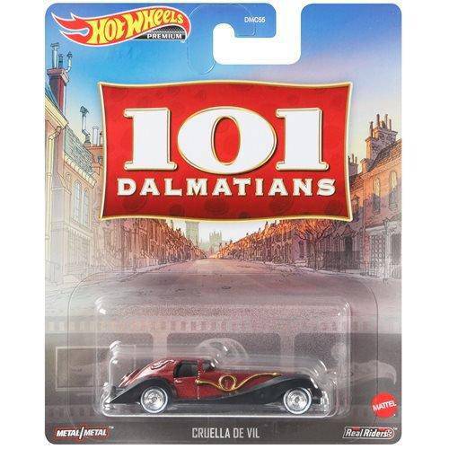 Hot Wheels Replica Entertainment - Select Vehicle(s) 101 Dalmatians - Cruella De Vil