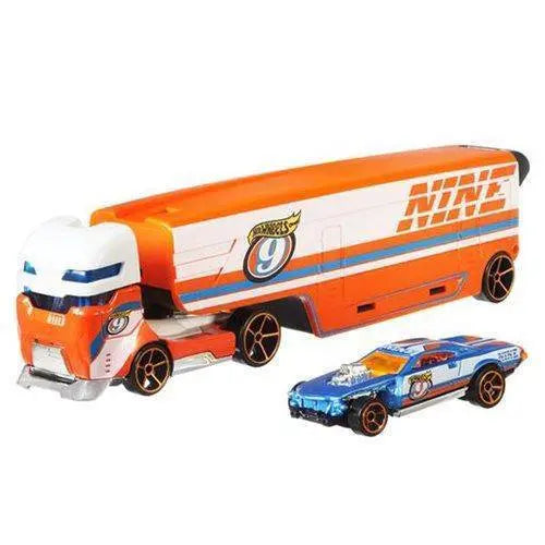 Hot Wheels Super Hauling Rig and Car - Select Figure(s) Speedway Hauler