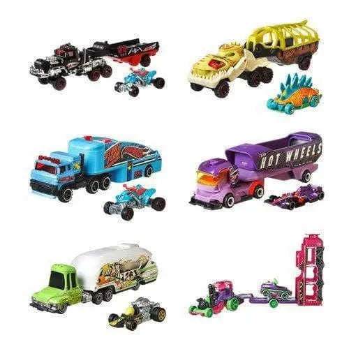 Hot Wheels Super Hauling Rig and Car - Select Figure(s) - Collectors World Toys