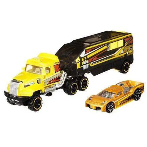 Hot Wheels Super Hauling Rig and Car - Select Figure(s) Desert Force