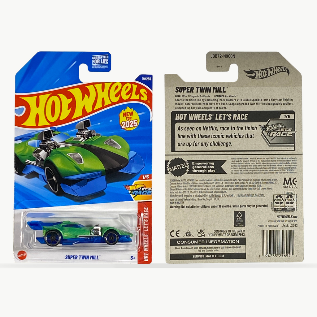 Hot Wheels Super Twin Mill | Let's Race Series 1/5