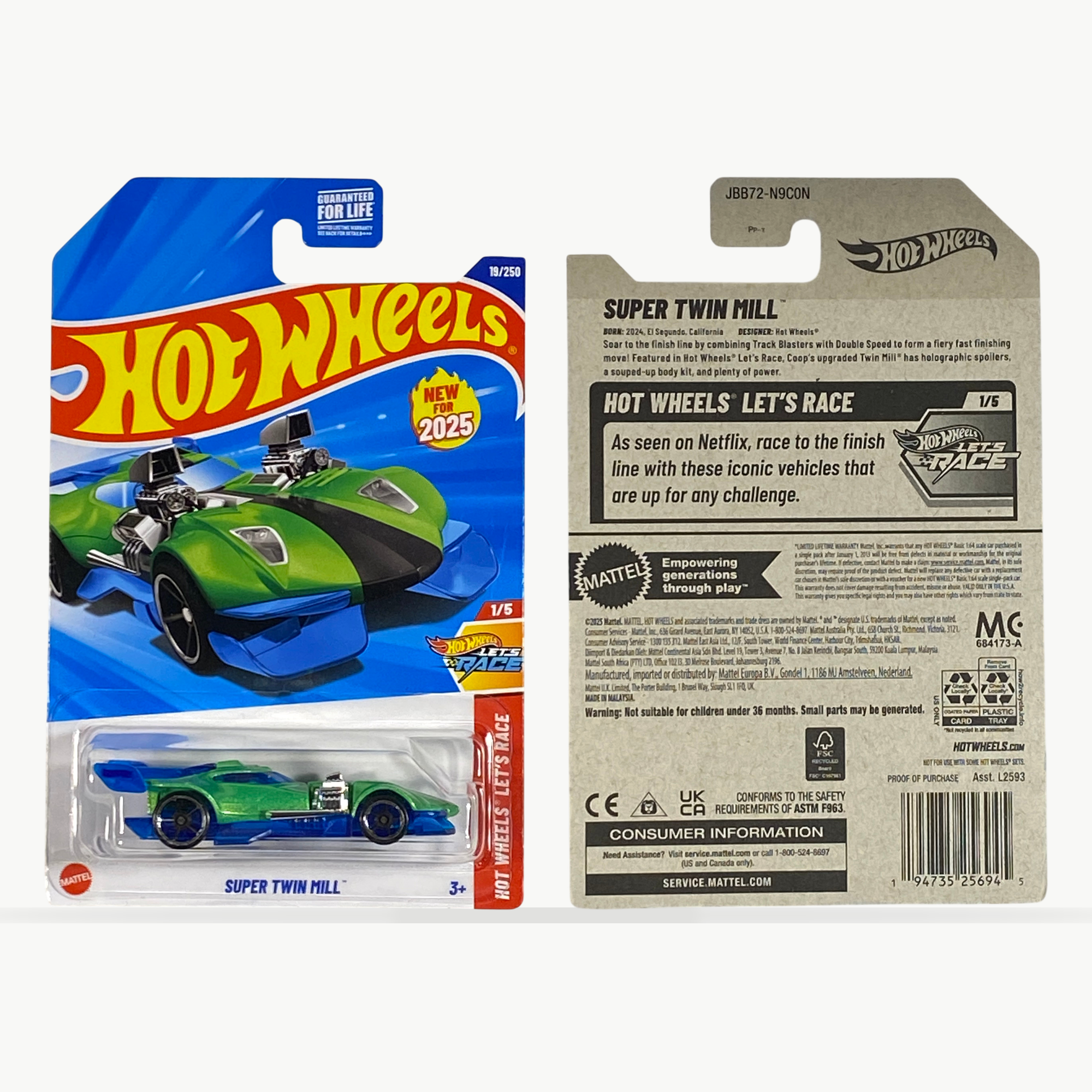 Hot Wheels Super Twin Mill | Let's Race Series 1/5
