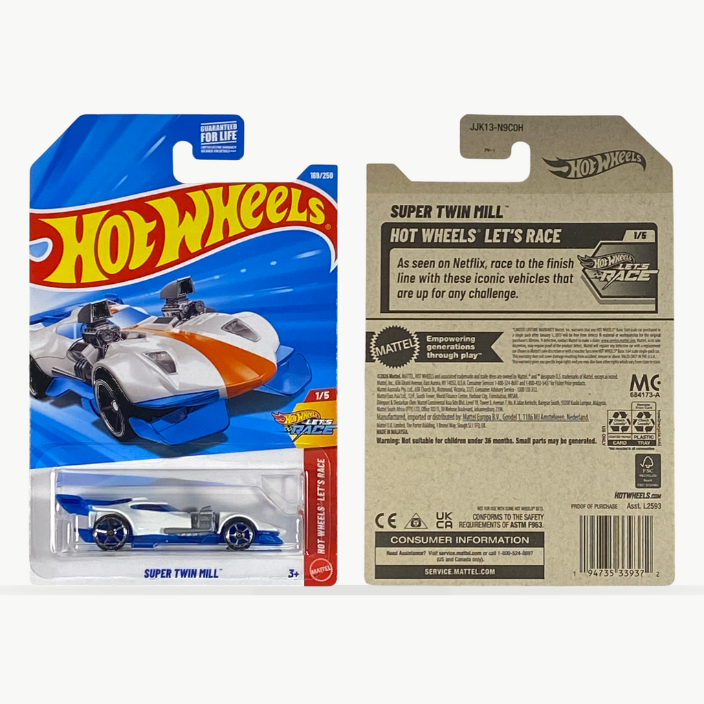 Hot Wheels Super Twin Mill | Let's Race Series 1/5