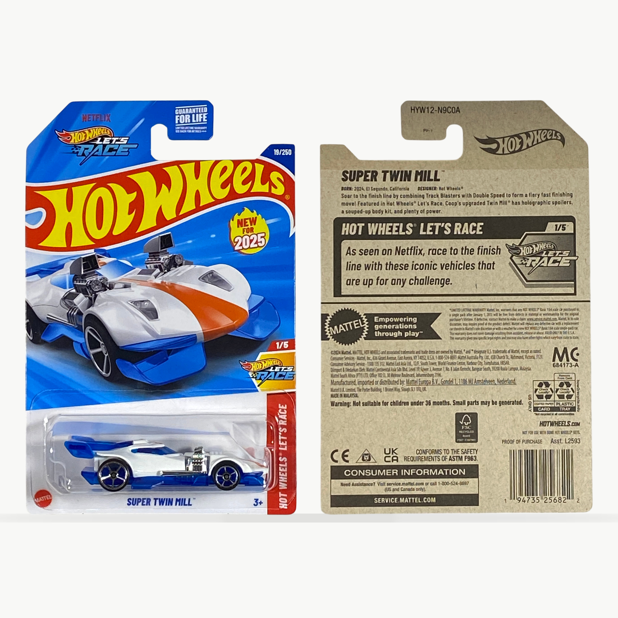 Hot Wheels Super Twin Mill | Let's Race Series 1/5