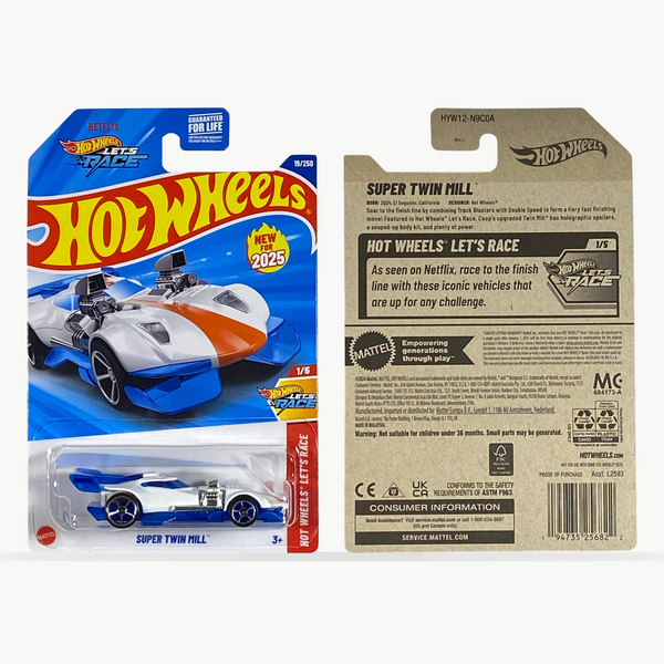Hot Wheels Super Twin Mill | Let's Race Series 1/5
