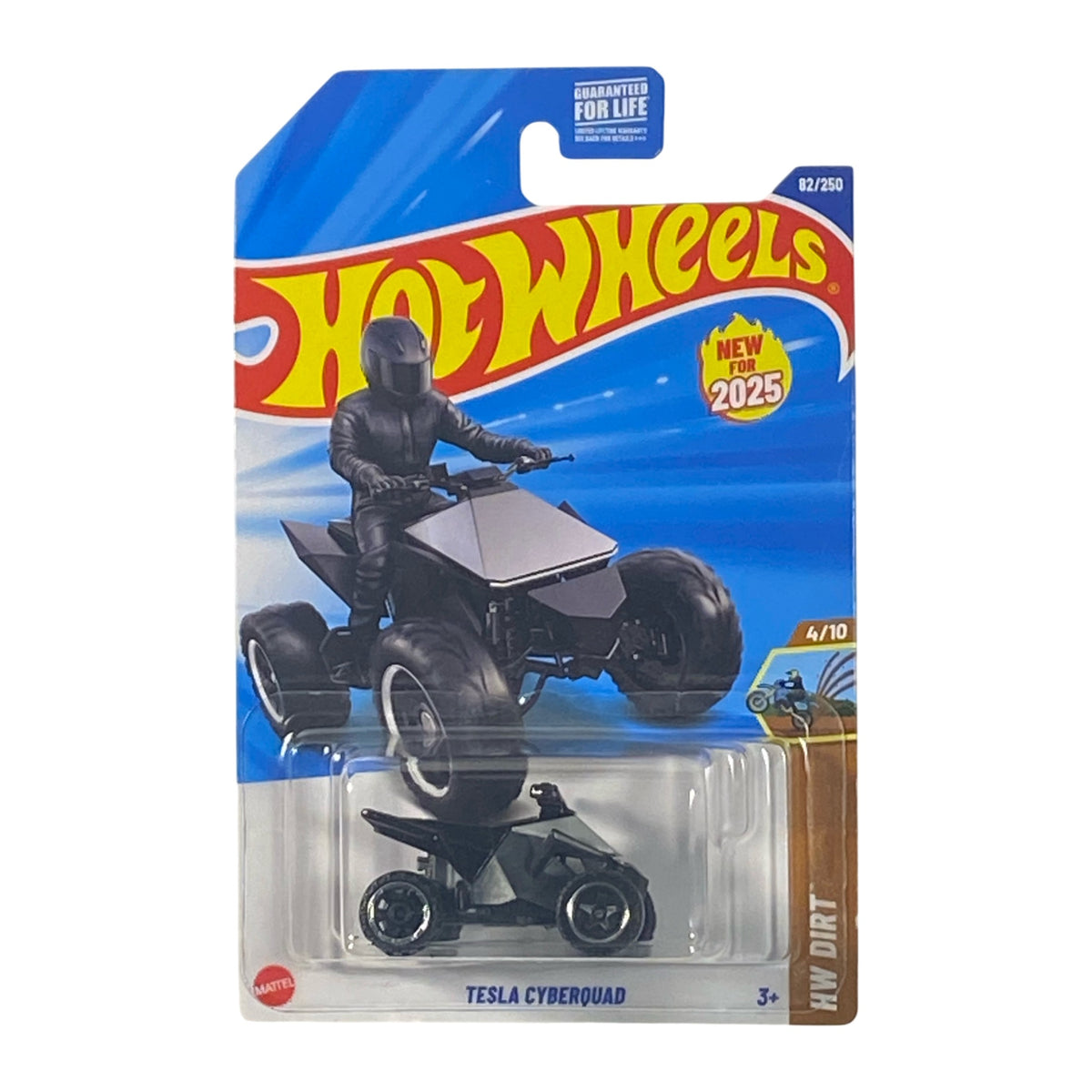 Hot Wheels Tesla Cyberquad - HW Dirt 4/10 Main image