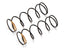 Shock Spring (Gold, 68mm, 79.6gf, 2pcs)