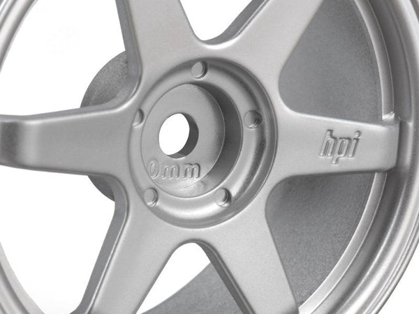TE37 Wheel 26mm Matte Chrome (0mm Offset)