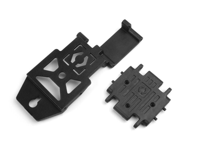 Chassis Brace and Skid Plate Set, Fits Venture18 CC