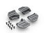 Aluminum Shock Tower Set (Gunmetal), for Venture18