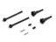 Front CVD Drive Shaft Set +4mm Fits Venture18 CC