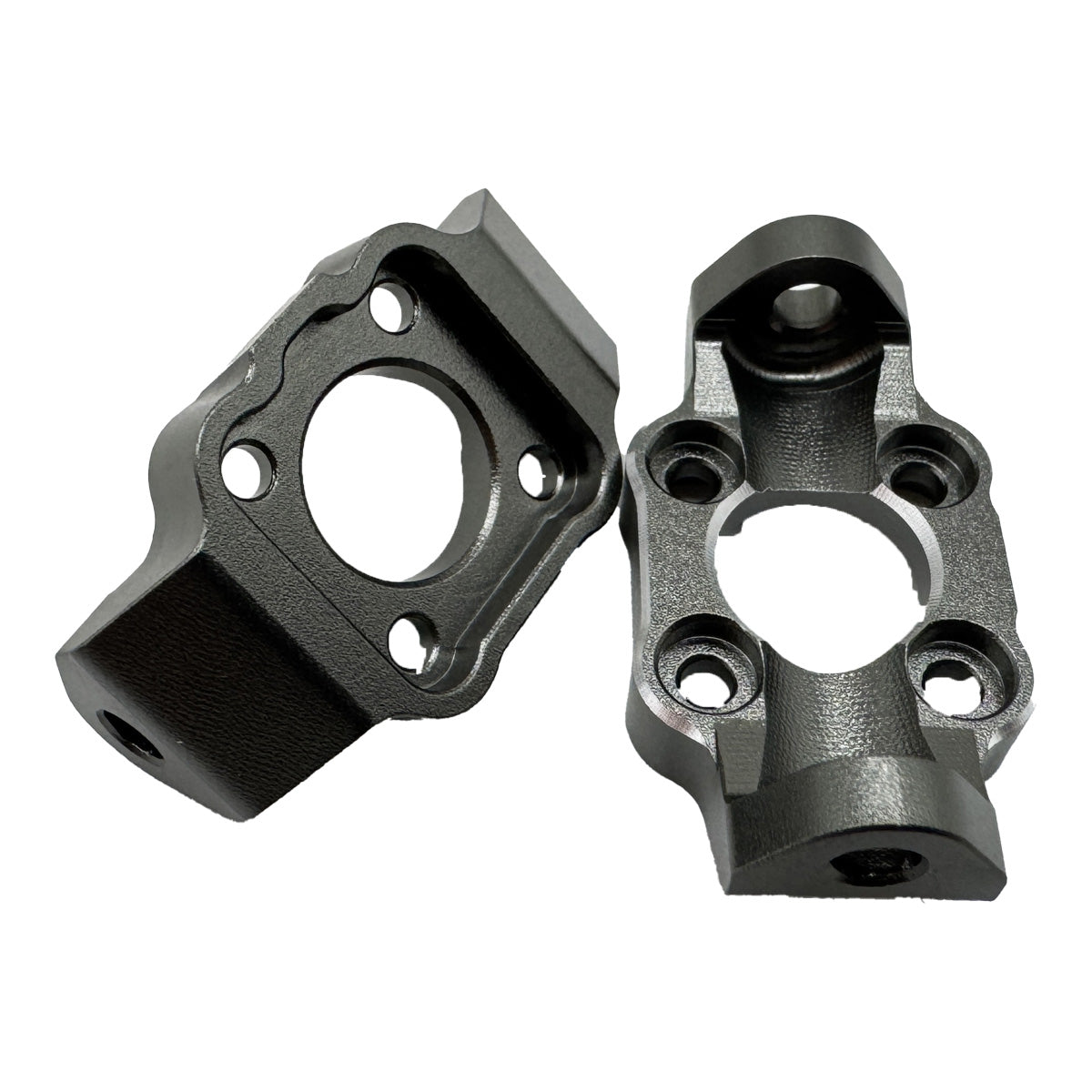 Aluminum C-Hub Set (Gunmetal/2pcs)