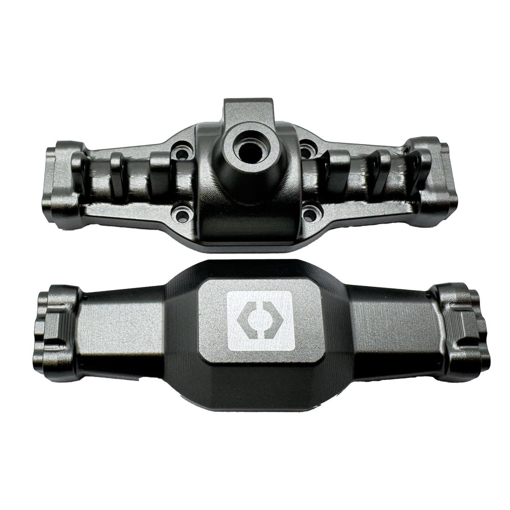 Aluminum Axle Housing Set (Gunmetal/1pc)