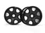 Warlock Wheel Black/Savage X 83X56mm/2pcs