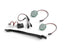 LED Light With Battery Indicator Set (White)