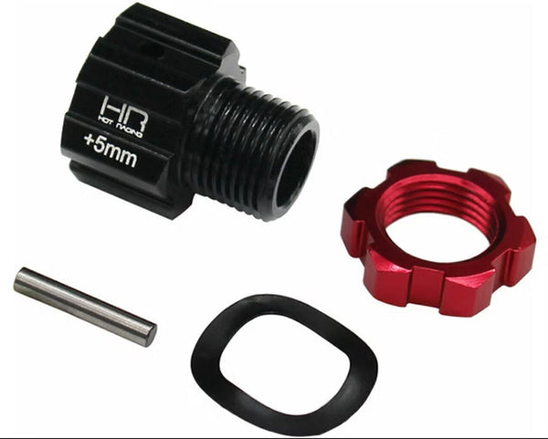 Aluminum 17mm Hex Hubs 5mm Offset, Arrma 1/8 4x4