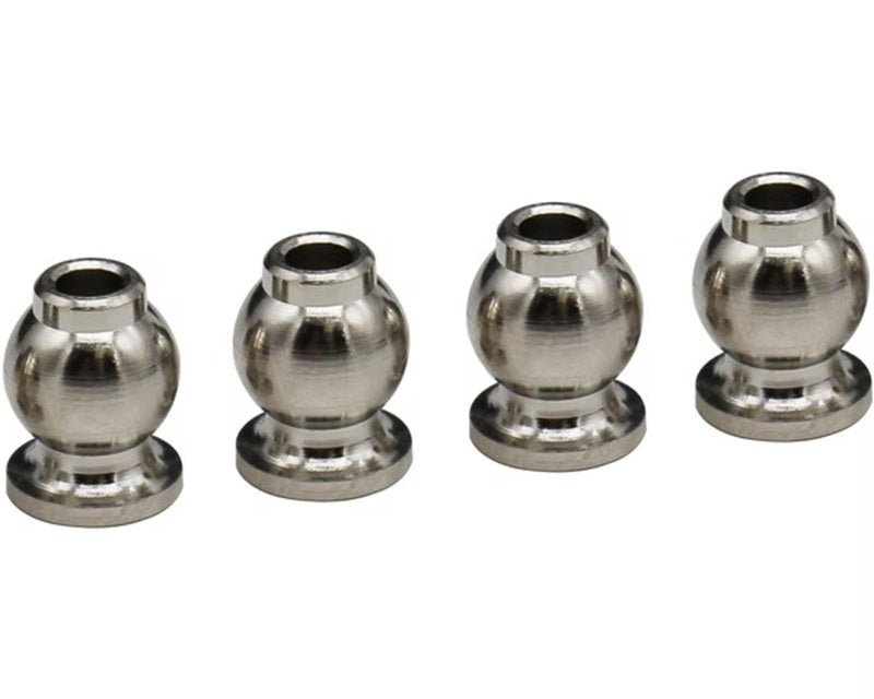Steel Chrome Pivot Ball 3x7.8x10.5, for BLX 6S