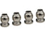 Steel Chrome Pivot Ball 3x7.8x10.5, for BLX 6S