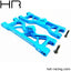 Blue Aluminum Front Arm Set ECX