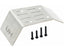 Stainless Steel Rear Skid Plate, for Armma Gorgon